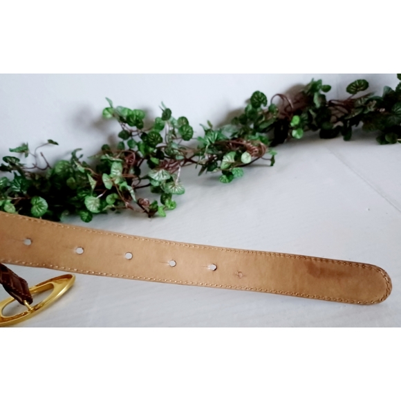 De Vecchi by Hamilton Hodge Genuine American Alligator Leather Buckle Belt - Picture 11 of 16